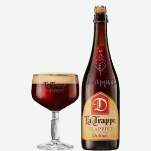 Пиво La Trappe Dubbel 7% 0.75 л.