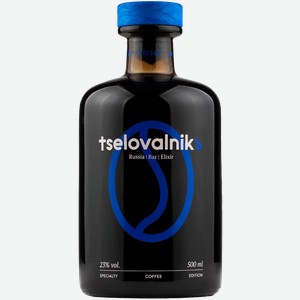 Ликёр Tselovalnik Coffee Elixir 23% 0.5 л.