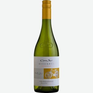 Вино Bicicleta Chardonnay Cono Sur 13% 0.75 л.
