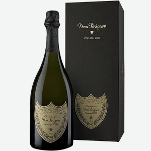 Подарочные наборы Dom Perignon (gift box) 13% 0.75 л.
