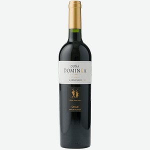 Вино Doña Dominga Carmenere Reserva de Familia Colchagua Valley DO Casa Silva 14% 0.75 л.