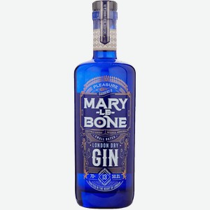 Джин Mary-Le-Bone London Dry Gin 50.2% 0.7 л.