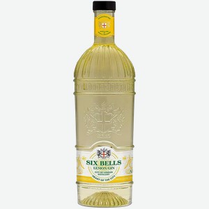 Джин City of London Six Bells Lemon Gin 40.3% 0.7 л.