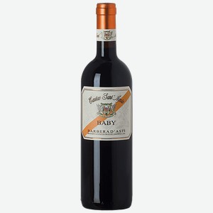 Вино Baby Barbera d Asti DOCG Cantine Sant Agata 13% 0.75 л.