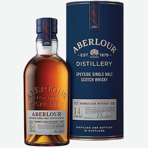 Виски Aberlour Single Malt Scotch Whisky 14 y.o. (gift box) 40% 0.7 л.