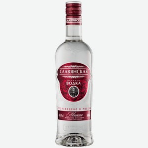 Водка Slavyanskaya Myagkaya 40% 0.5 л.