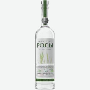Водка Vodka Chisti Rosi 40% 1 л.