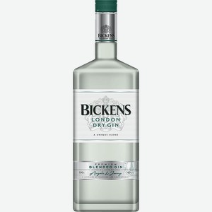 Джин Bickens London Dry Gin 40% 1 л.