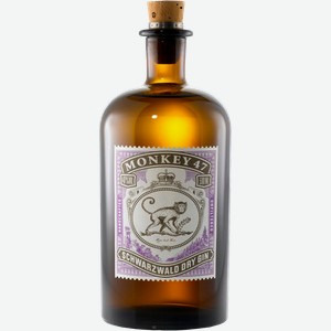 Джин Monkey 47 Schwarzwald Dry Gin 47% 0.5 л.