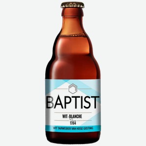 Пиво Baptist Wit Van Steenberge 5% 0.33 л.