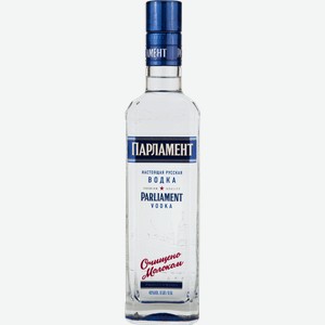 Водка Vodka Parliament 40% 0.5 л.