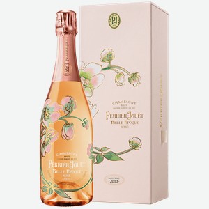 Игристое вино и шампанское Perrier-Jouёt Belle Epoque Rose Brut Champagne AOC (gift box) 12% 0.75 л.