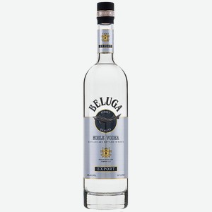 Водка Beluga Noble 40% 0.7 л.