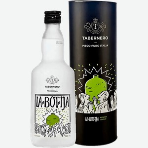 Писко La Botija Puro Italia Tabernero (gift box) 40% 0.7 л.