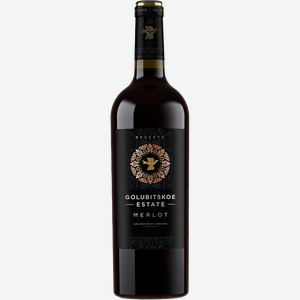 Вино Golubitskoe Estate Merlot Reserve 13.5% 0.75 л.