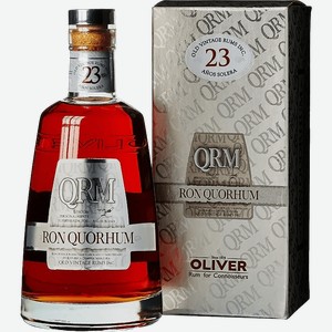 Ром Quorhum 23 Anos Solera (gift box) 40% 0.7 л.
