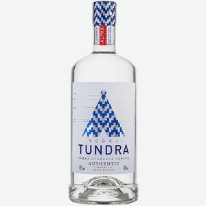 Водка Tundra Authentic 40% 0.05 л.