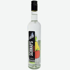 Дистиллят Schnapps Obstwasser Schnee Jager 38% 0.5 л.