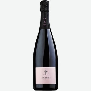 Игристое вино и шампанское Grand Rose Brut Usadba Divnomorskoe 12% 0.75 л.