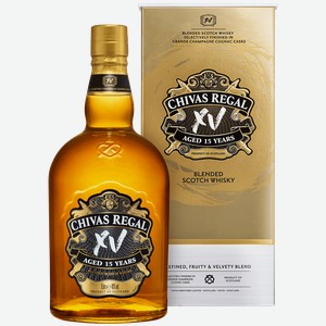 Виски Chivas Regal XV Blended Scotch Whisky (gift box) 40% 0.7 л.