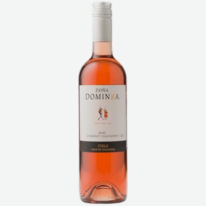 Вино Doña Dominga Cabernet Sauvignon Rose Colchagua Valley DO Casa Silva 14% 0.75 л.