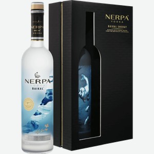 Водка Baikal Nerpa (gift box with 2 shots) 40% 0.7 л.