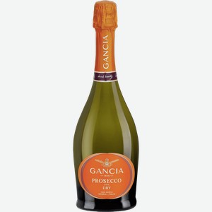 Игристое вино и шампанское Gancia Dry Prosecco DOC 11.5% 0.75 л.