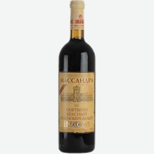 Вино Port Red South Coast Massandra 18% 0.75 л.