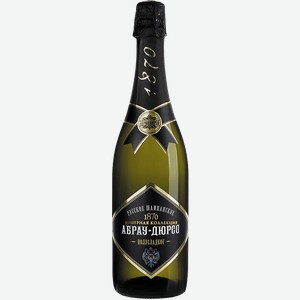 Игристое вино и шампанское Russian Sparkling Wine Kosher Collection Semi-Sweet Abrau-Durso 12% 0.75 л.