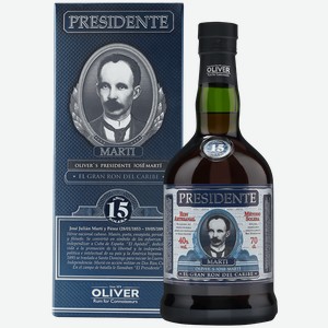 Ром Presidente 15 y.o. 40% 0.7 л.