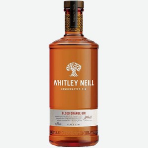 Джин Whitley Neill Blood Orange Gin 40% 0.7 л.