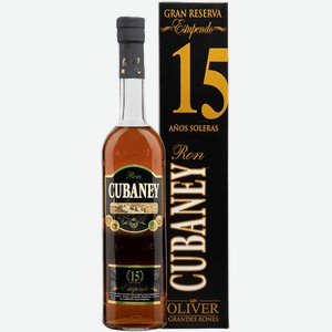 Ром Cubaney Estupendo 15 Anos (gift box) 38% 0.7 л.