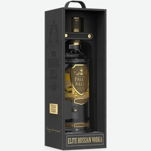 Водка Squadra Russa Gold Mine (gift box) 40% 0.7 л.