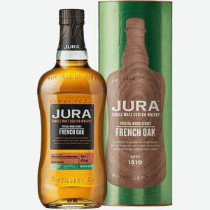 Виски Jura French Oak Single Malt Scotch Whisky (gift box) 42% 0.7 л.