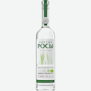 Водка Vodka Chisti Rosi 40% 0.5 л.