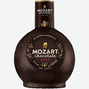 Ликёр Mozart Dark Chocolate 17% 0.5 л.