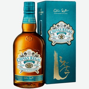 Виски Chivas Regal Mizunara Blended Scotch Whisky (gift box) 40% 0.7 л.