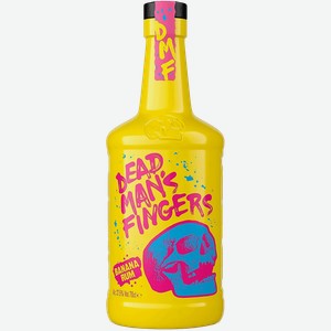 Ром Dead Man s Fingers Banana Rum Spirit Drink 37.5% 0.7 л.