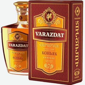 АМ Коллекция Коньяк Вараздат 7 Лет 0.5л.