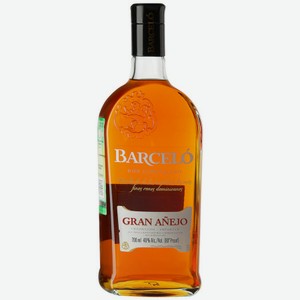 Ром Barcelo Gran Anejo, 0,7 л, 6 лет, 40%