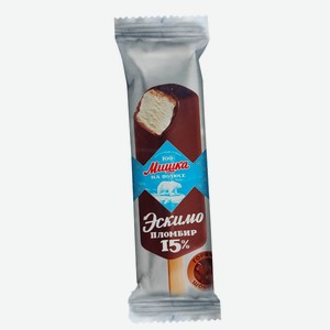 Мороженое Эскимо пломбир 15% 70г ТМ Мишка на полюсе
