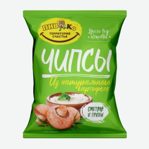 Чипсы Пив&Ко грибы со сметаной 130г