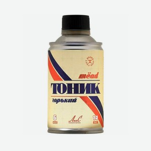 ЛИС Брю Тоник Mead Горький (Спешл эль 5) 6% 0,33л ж/б