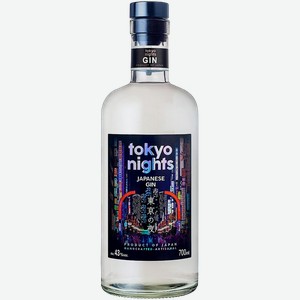 Джин Tokyo Nights 43% 0.7 л.