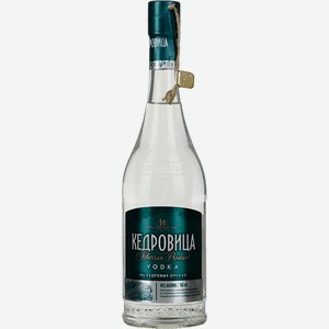 Водка Kedrovitsa with Cedar Nuts 40% 0.5 л.