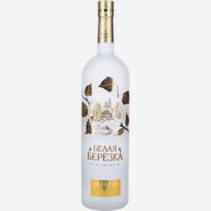 Водка Belaya Berezka Gold 40% 0.5 л.