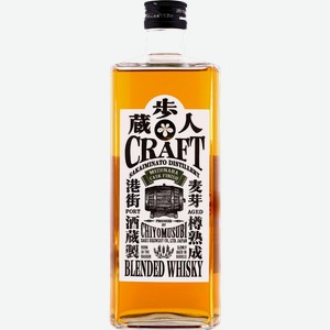 Виски Chiyomusubi Mizunara Cask Finish Blenden Whiskey 43% 0.7 л.