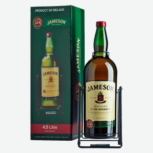 Виски Jameson Blended Irish Whiskey (gift box) 40% 4.5 л.