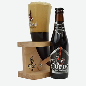 Пиво La Corne Black 8% 0.33 л.