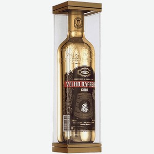 Кашаса Velho Barreiro Ouro (gift box) 39% 0.7 л.